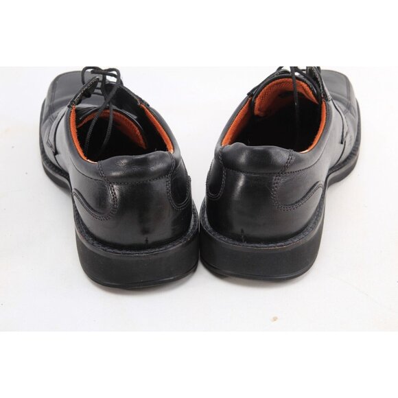 Ecco Seattle Apron Toe Men’s  Black Leather Lace Up Dress Shoes Sz 45 US 11 main image 5